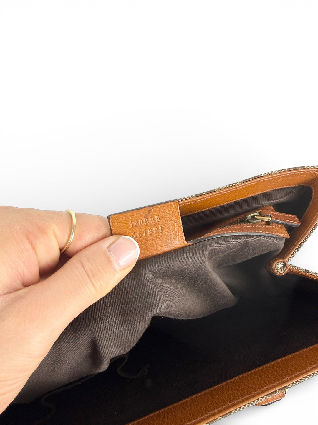 2010s Gucci GG Monogram Nailhead Mini Tote Handbag