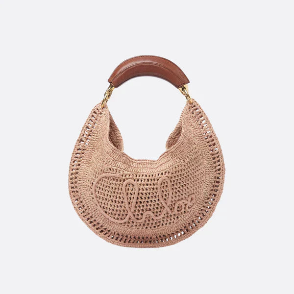 Chloé Bolso «Banana» de rafia