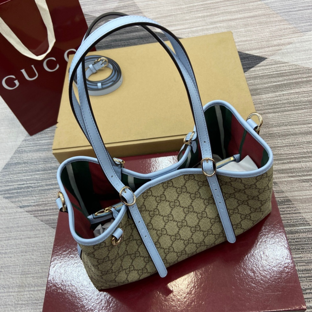 Gucci – Bolso shopper grande con emblema GG