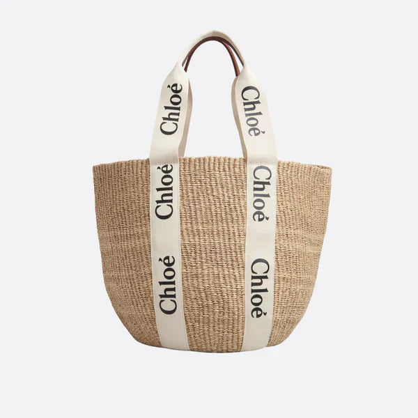 Chloé - Bolso grande tipo cesta Woody