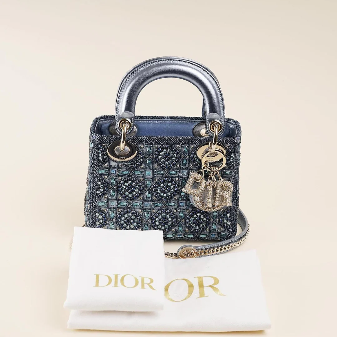 Dior – Bolso Lady Dior Mini Pearls