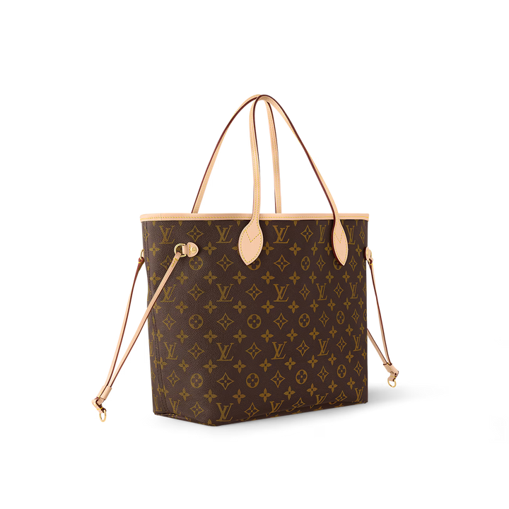 LV Neverfull MM de lona Monogram